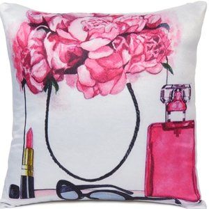 Home Decorative Floral Digital Print Cushion Pillow Cover Pillow Case for Sofa